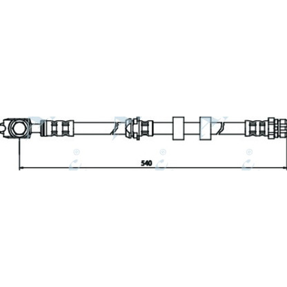 Foto Flessibile del freno APEC braking HOS3513