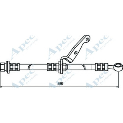 Foto Flessibile del freno APEC braking HOS3516