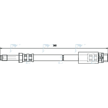 Photo Flexible de frein APEC braking HOS3566