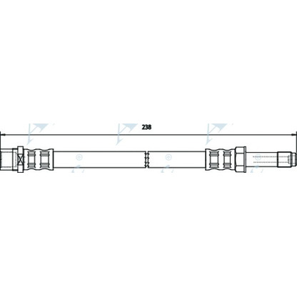 Photo Brake Hose APEC braking HOS3602