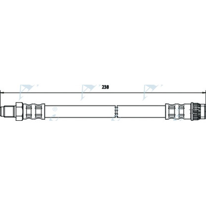 Photo Brake Hose APEC braking HOS3616