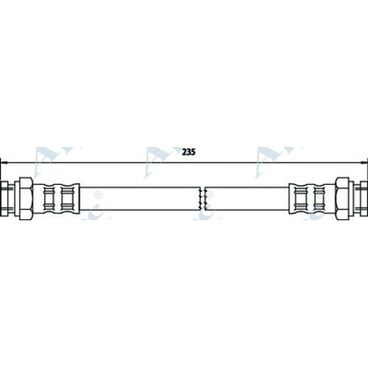 Photo Brake Hose APEC braking HOS3629