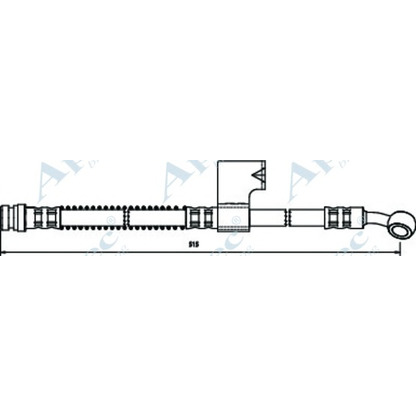 Foto Flessibile del freno APEC braking HOS3648