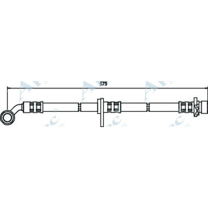 Foto Flessibile del freno APEC braking HOS3671