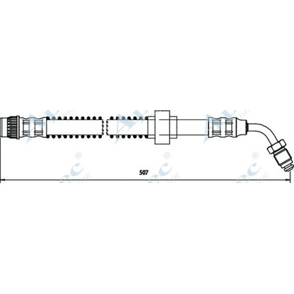 Foto Flessibile del freno APEC braking HOS3672