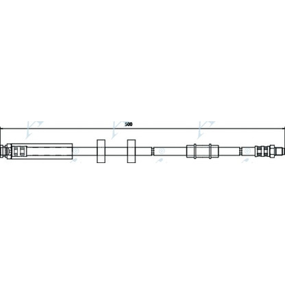 Photo Brake Hose APEC braking HOS3718