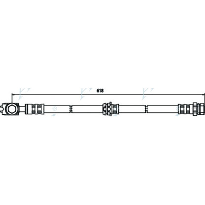 Foto Flessibile del freno APEC braking HOS3740