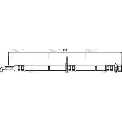 Foto Flessibile del freno APEC braking HOS3746