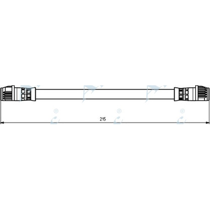 Photo Flexible de frein APEC braking HOS3784