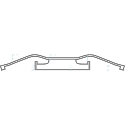 Фото Комплектующие, колодки дискового тормоза APEC braking KIT1099