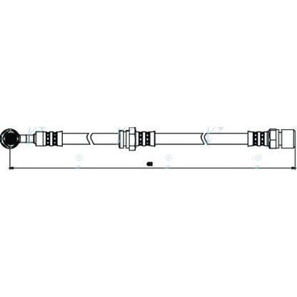 Photo Flexible de frein APEC braking HOS3817