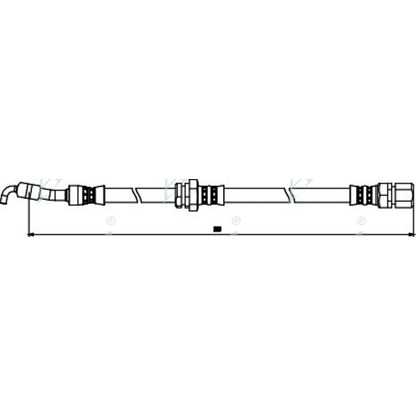 Zdjęcie Przewód hamulcowy elastyczny APEC braking HOS3819