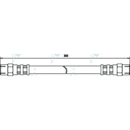 Photo Brake Hose APEC braking HOS3184