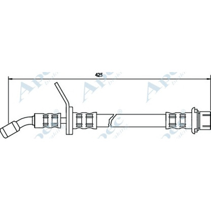 Photo Flexible de frein APEC braking HOS3553