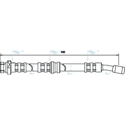 Foto Flessibile del freno APEC braking HOS3641