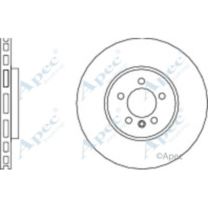 Foto Bremsscheibe APEC braking DSK3013