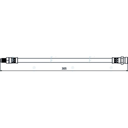 Фото Тормозной шланг APEC braking HOS3912