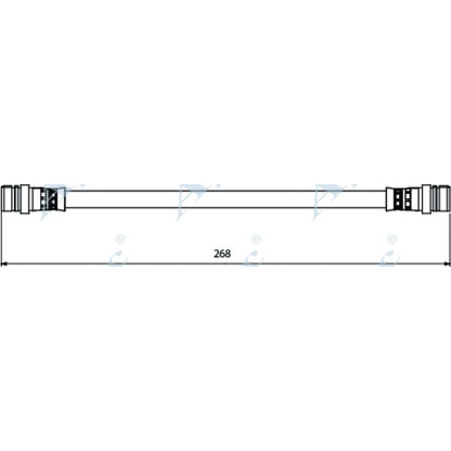 Photo Brake Hose APEC braking HOS3945