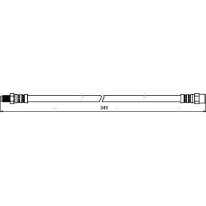 Photo Brake Hose APEC braking HOS3953