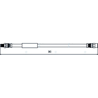 Photo Brake Hose APEC braking HOS3956