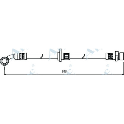 Photo Flexible de frein APEC braking HOS3996