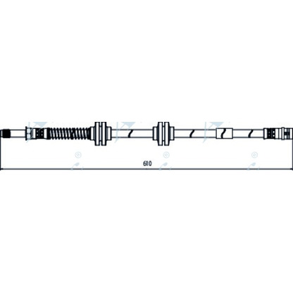 Photo Flexible de frein APEC braking HOS4100