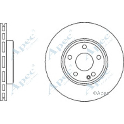 Foto Bremsscheibe APEC braking DSK2990