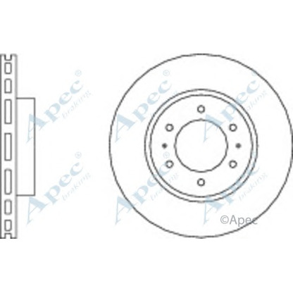 Foto Disco  freno APEC braking DSK3082