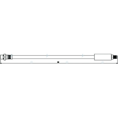 Фото Тормозной шланг APEC braking HOS3805