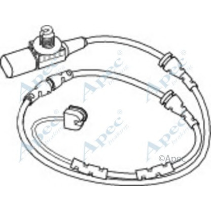 Фото Сигнализатор, износ тормозных колодок APEC braking WIR5244