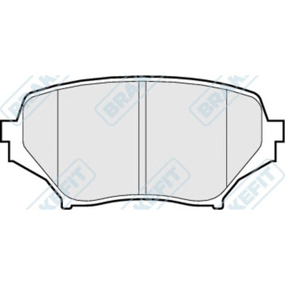 Photo Kit de plaquettes de frein, frein à disque APEC braking PD3205