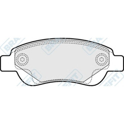 Photo Brake Pad Set, disc brake APEC braking PD3087