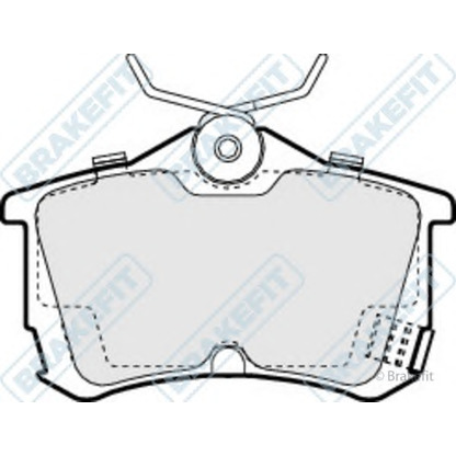 Foto Bremsbelagsatz, Scheibenbremse APEC braking PD3041