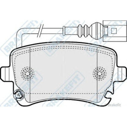 Photo Brake Pad Set, disc brake APEC braking PD3120