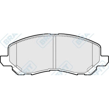 Foto Juego de pastillas de freno APEC braking PD3134