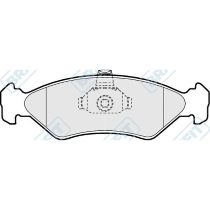 Zdjęcie Zestaw klocków hamulcowych, hamulce tarczowe APEC braking PD3009