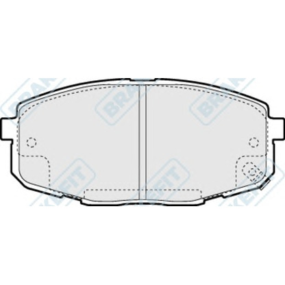 Photo Brake Pad Set, disc brake APEC braking PD3191