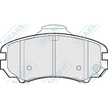 Фото Комплект тормозных колодок, дисковый тормоз APEC braking PD3194