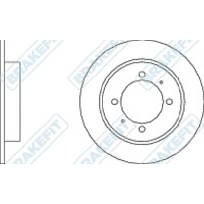 Photo Disque de frein APEC braking DK6006