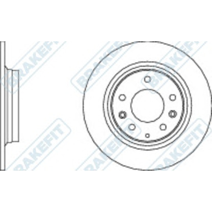 Photo Disque de frein APEC braking DK6021