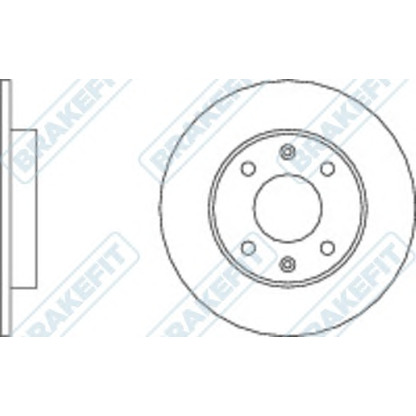 Foto Disco  freno APEC braking DK6041