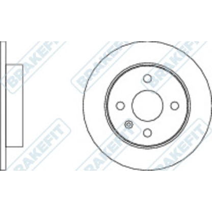 Foto Disco de freno APEC braking DK6048