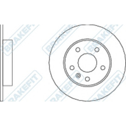 Foto Bremsscheibe APEC braking DK6077