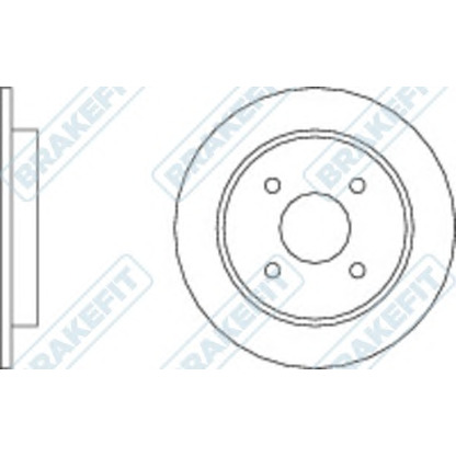 Zdjęcie Tarcza hamulcowa APEC braking DK6086