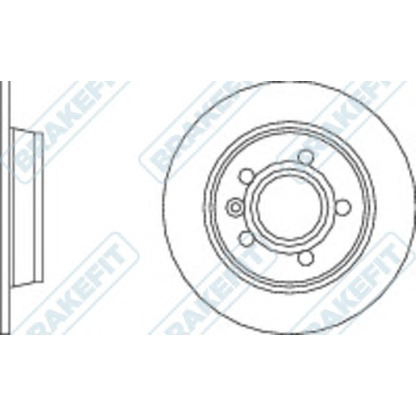 Фото Тормозной диск APEC braking DK6097