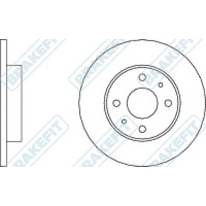 Photo Disque de frein APEC braking DK6092