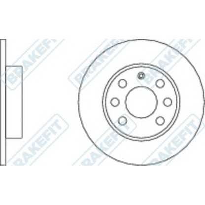 Photo Disque de frein APEC braking DK6094