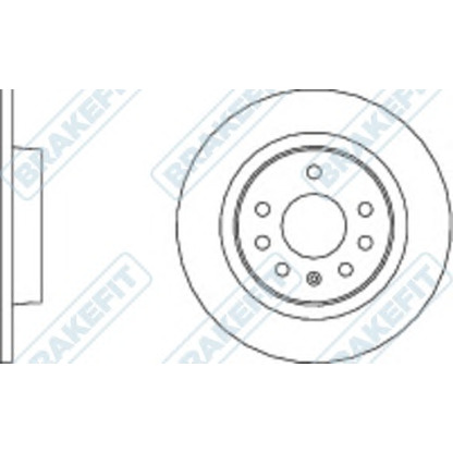 Foto Bremsscheibe APEC braking DK6008