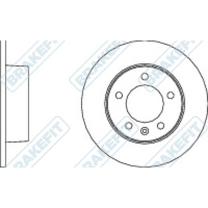 Photo Disque de frein APEC braking DK6098