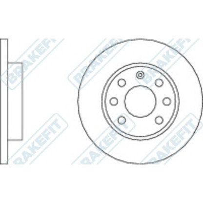 Foto Disco de freno APEC braking DK6085